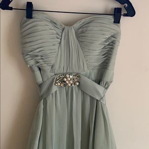 Sea foam green formal dress (prom, bridesmaids)